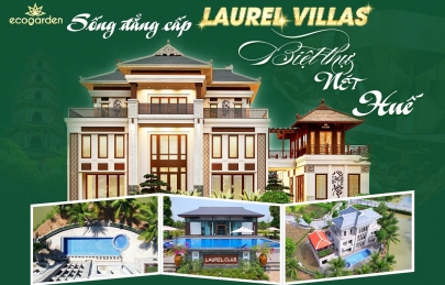Biệt thự Nét Huế độc đáo tại Laurel Villas – Ecogarden